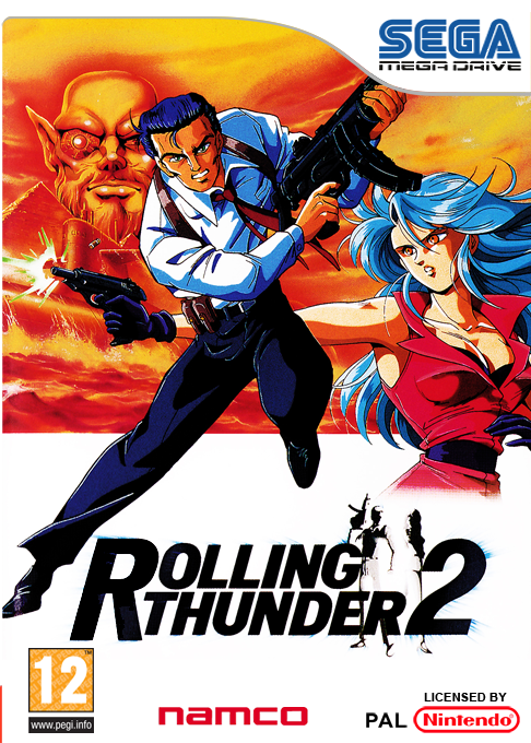 Rolling Thunder 2 — box-2D (FR)