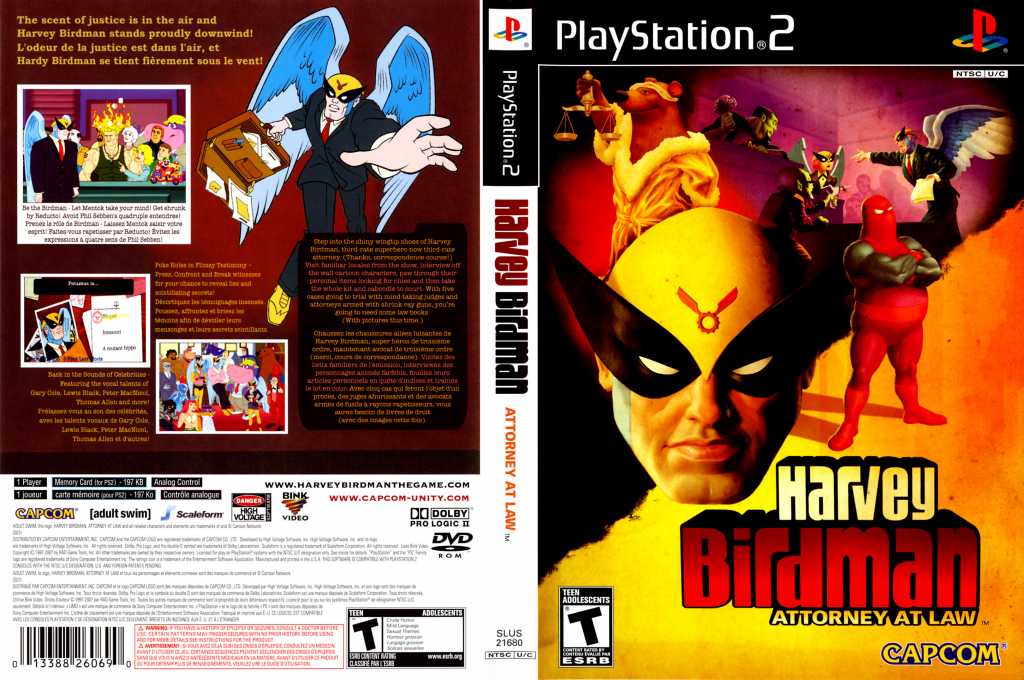 Harvey Birdman - Attorney At Law — box-texture (US)