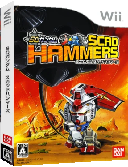 SD Gundam - Scad Hammers — box-3D (JP)