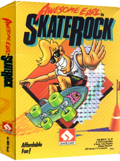 Awesome Earl In Skaterock — box-3D (US)