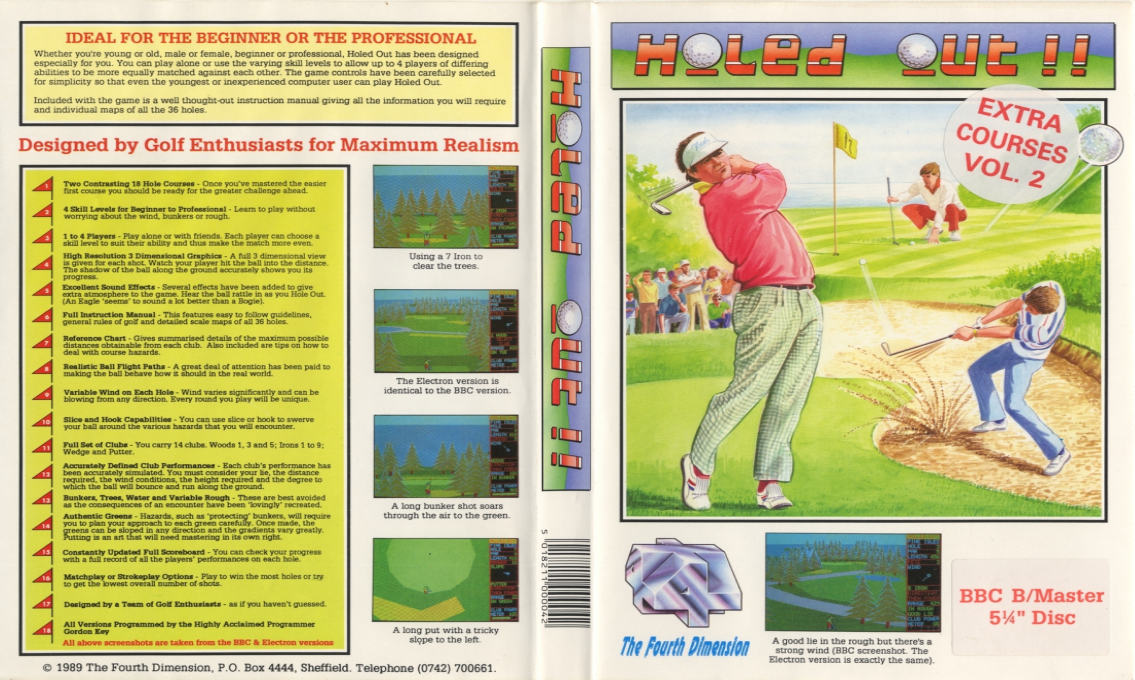 Holed Out Extra Courses 2 — box-texture (WOR)