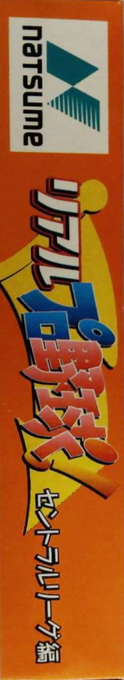Real Pro Yakyuu! - Central League Hen — box-2D-side (JP)