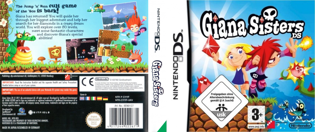 Giana Sisters DS — box-texture (EU)