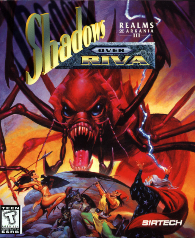 Realms Of Arkania 3 - Shadows Over Riva box art