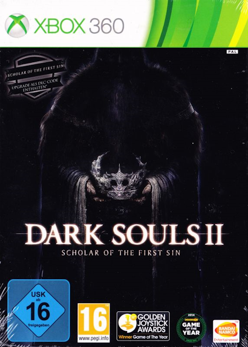 Dark Souls II - Scholar of the First Sin — box-2D (DE)