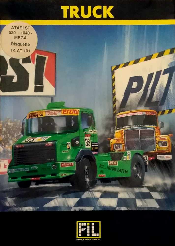 Truck box art