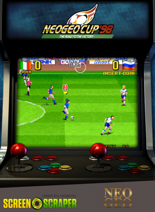 Neo Geo Cup '98 : The Road to the Victory — box-2D (SS)