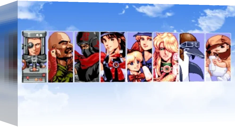 Aca Neogeo Aero Fighters 2 — box-3D (WOR)