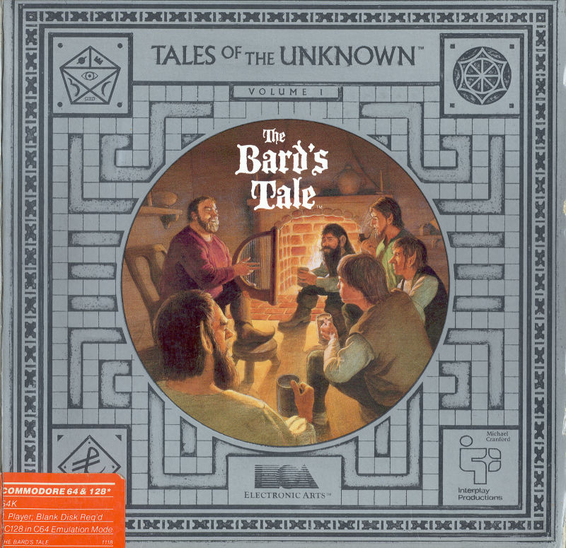 The Bard's Tale : Tales of the Unknown box art
