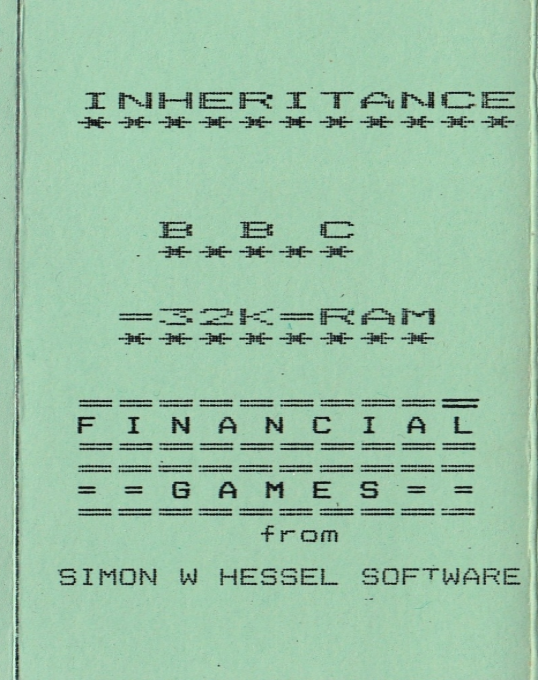 Inheritance box art