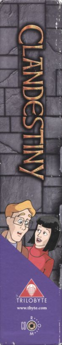 Clandestiny — box-2D-side (EU)