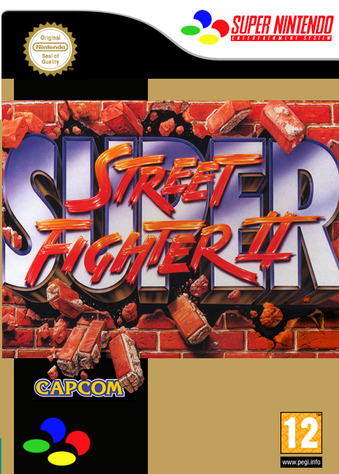 Super Street Fighter 2 — box-2D (EU)