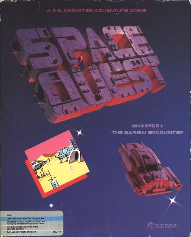 Space Quest - Chapter 1 - The Sarien Encounter box art