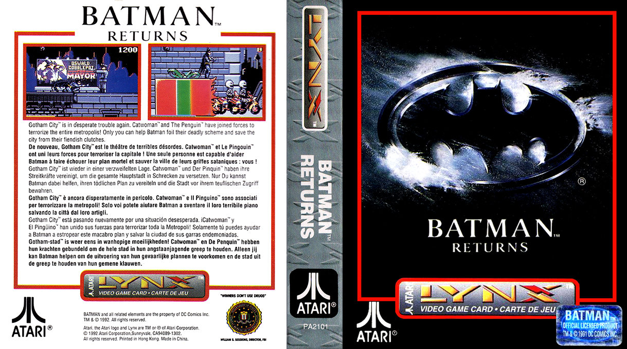 Batman Returns — box-texture (WOR)