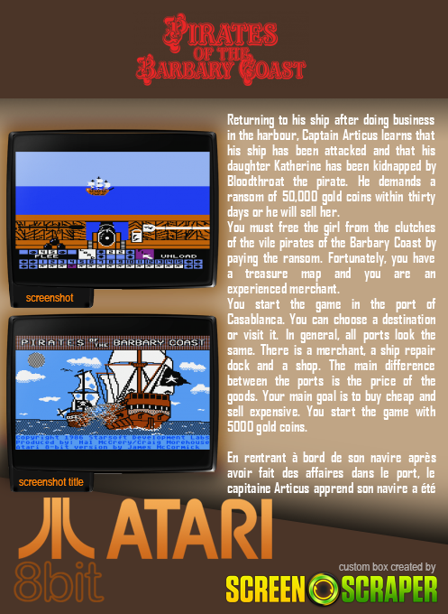 Pirates Of The Barbary Coast — box-2D-back (SS)