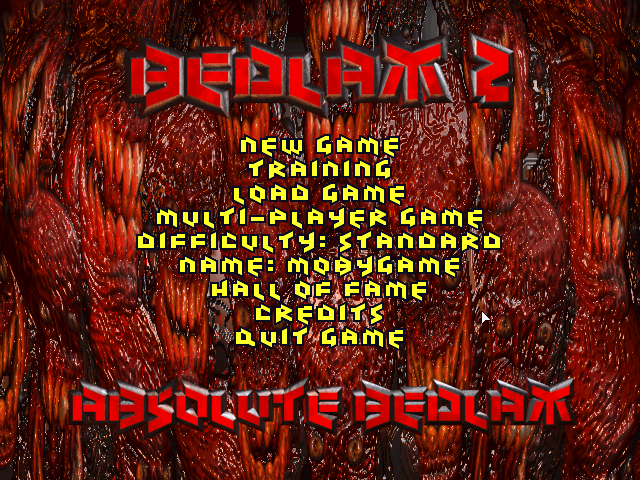 Bedlam II : Absolute Bedlam box art