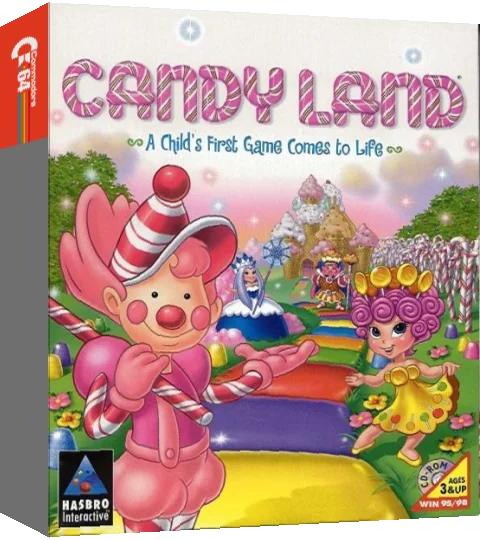 Candy Land - A Child's First Game — box-3D (WOR)