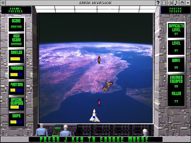 Earth Invasion — ss (WOR)