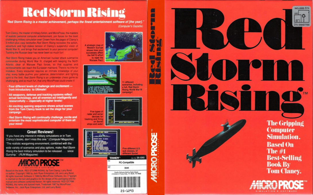 Red Storm Rising — box-texture (US)