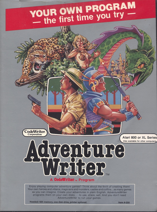 Adventurewriter box art