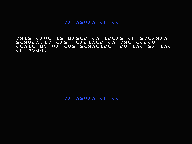 Tarnsman Of Gor — sstitle (WOR)