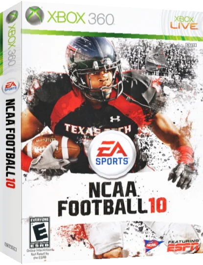 NCAA Football 10 — box-3D (US)