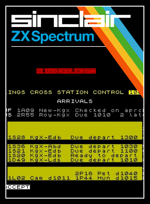 Rail Traffic Control Kings Cross box art