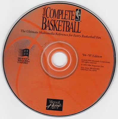 Microsoft Complete NBA Basketball Guide '94-'95 — support-2D (WOR)