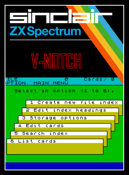 V-notch box art