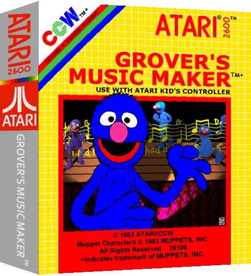 Grover's Music Maker — box-3D (US)