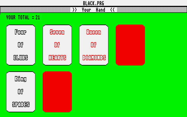 ST Blackjack — ss (WOR)