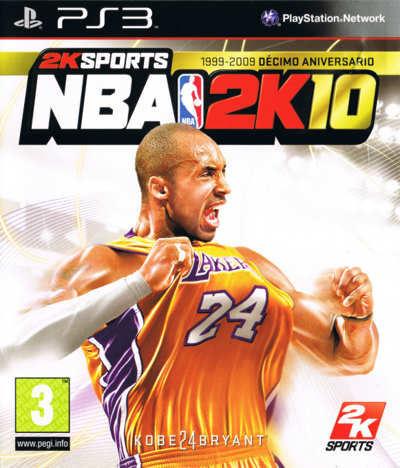 NBA 2K10 — box-2D (SP)