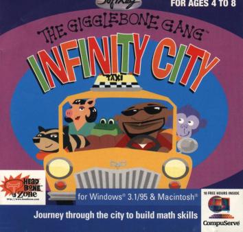 The Gigglebone Gang: Infinity City box art