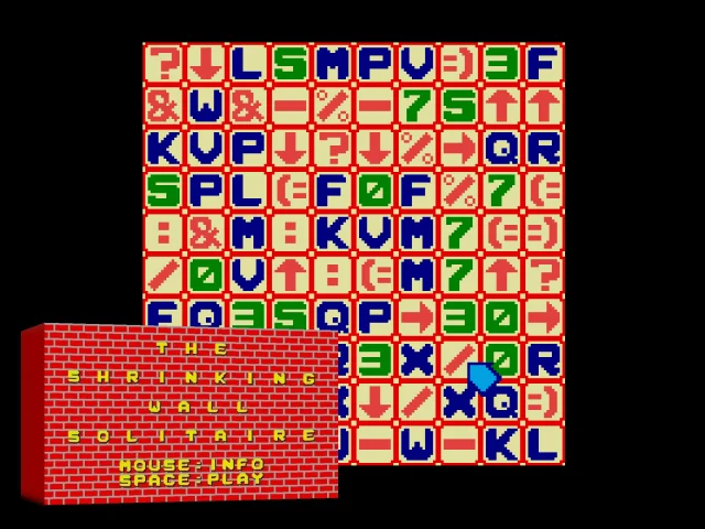 Shrinking Wall Solitaire, The — mixrbv2 (WOR)