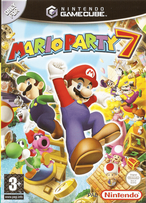 Mario Party 7 — box-2D (EU)