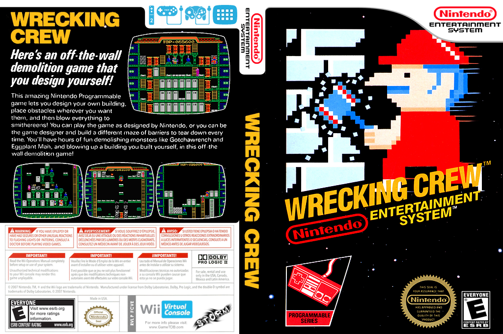 Wrecking Crew — box-texture (US)