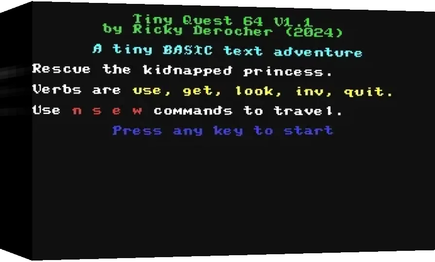 Tiny Quest 64 — box-3D (WOR)