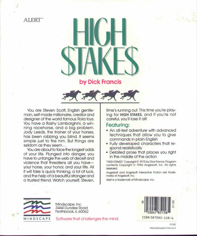 High Stakes — box-2D-back (US)