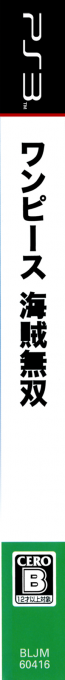 One Piece - Kaizoku Musou — box-2D-side (JP)