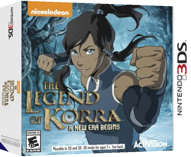 Legend of Korra, The - A New Era Begins — box-3D (US)