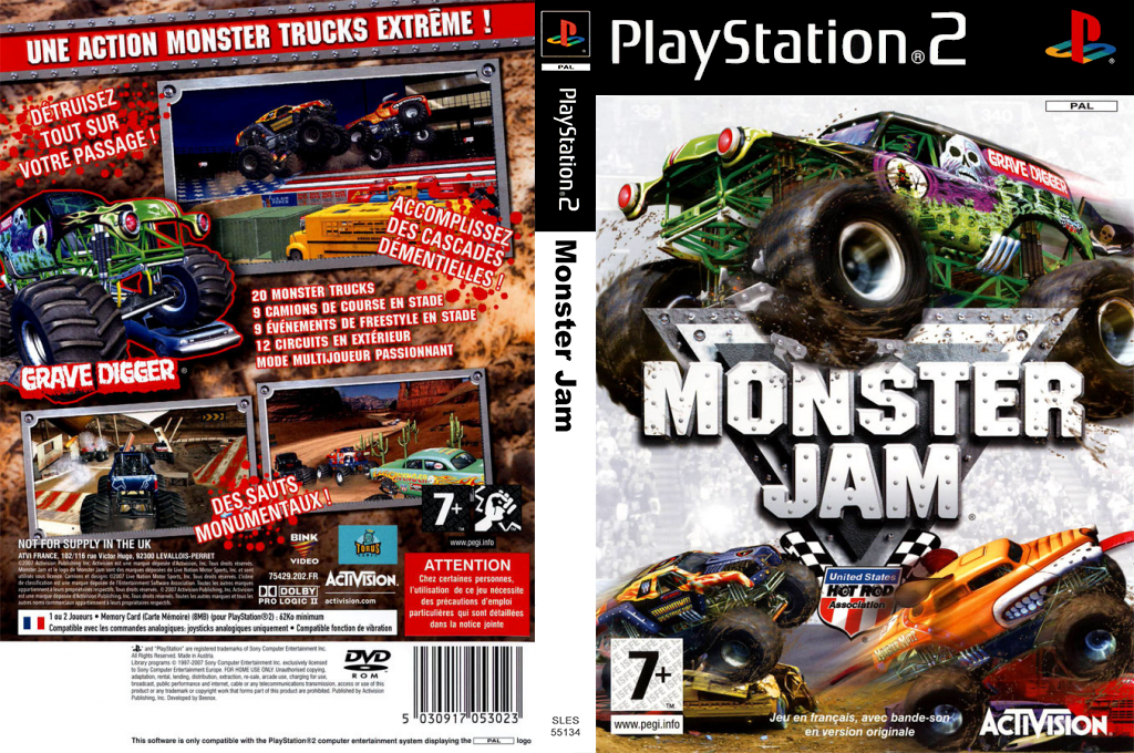 Monster Jam — box-texture (FR)