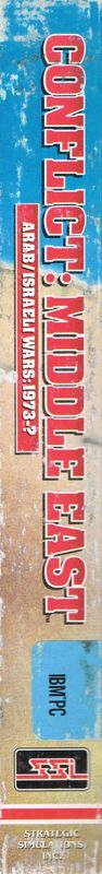 Conflict - Middle East — box-2D-side (US)