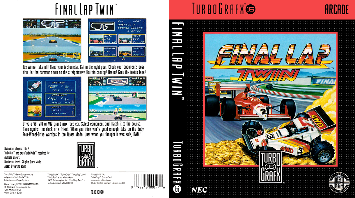 Final Lap Twin — box-texture (US)