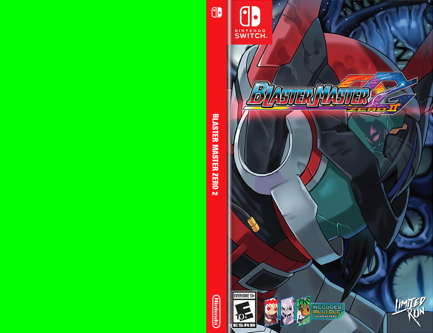 Blaster Master Zero 2 — box-texture (US)
