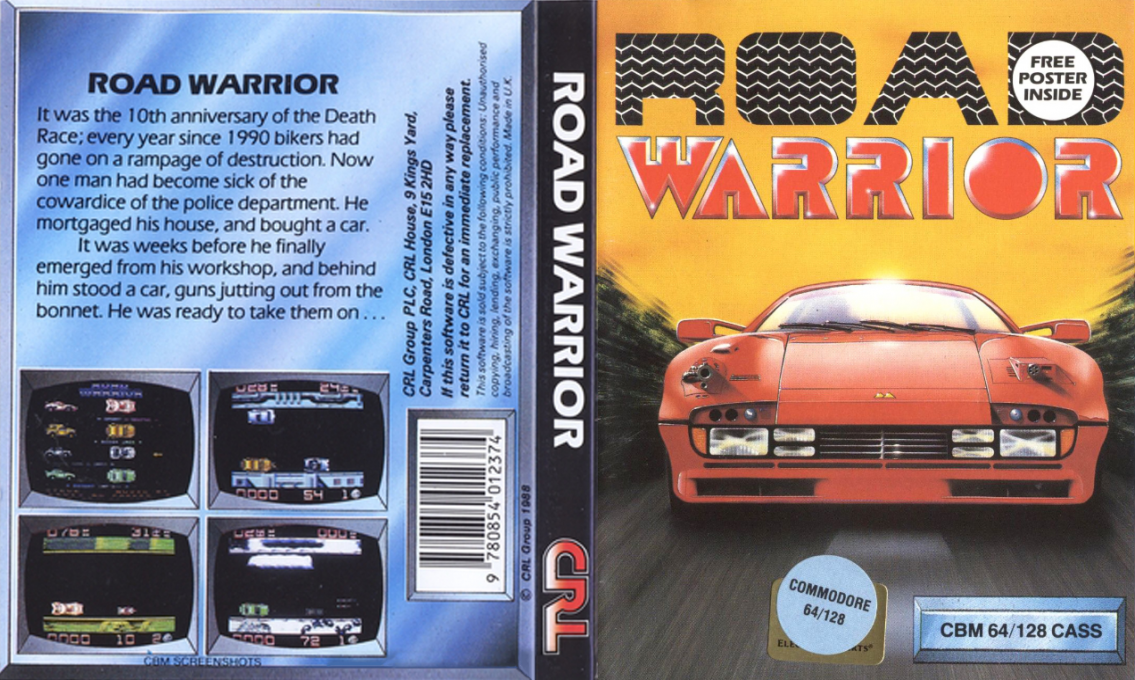 Road Warrior — box-texture (EU)