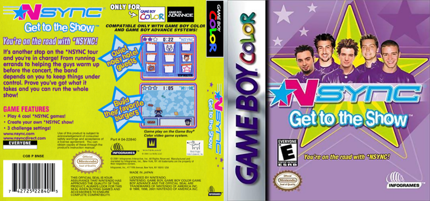 Nsync - Get To The Show — box-texture (US)