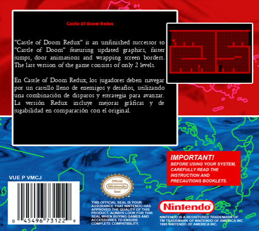 Castle Of Doom Redux — box-2D-back (SS)