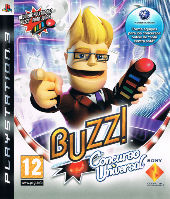 Buzz! Concurso Universal box art