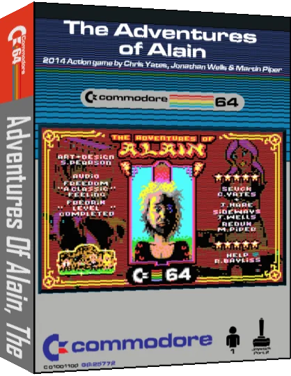 The Adventures of Alain — box-3D (CUS)