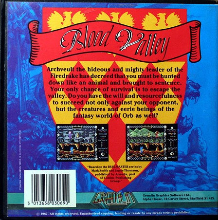 Blood Valley — box-2D-back (EU)